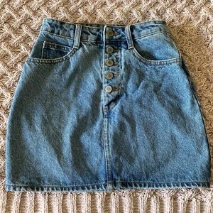 Jean skirt